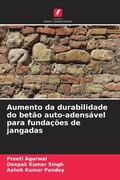 Cover: Aumento da durabilidade do betao auto-adensavel para fundacoes de jangadas - Edicoes Nosso Conhecimento