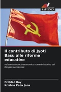 Cover: Il contributo di Jyoti Basu alle riforme educative - Edizioni Sapienza