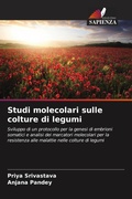 Cover: Studi molecolari sulle colture di legumi - Edizioni Sapienza