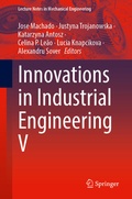 Cover: Innovations in Industrial Engineering V - Springer