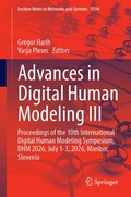 Cover: Advances in Digital Human Modeling III - Springer