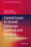 Cover: Current Issues in Second Language Learning and Teaching - Springer