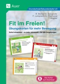 Cover: Fit im Freien - &Uuml;bungskarten f&uuml;r mehr Bewegung - Auer Verlag in der AAP Lehrerwelt GmbH