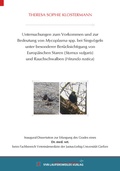 Cover: Untersuchungen zum Vorkommen und zur Bedeutung von Mycoplasma spp. bei Singv&ouml;geln unter besonderer Ber&uuml;cksichtigung von Europ&auml;ischen Staren (Sturnus vulgaris) und Rauchschwalben (Hirundo rustica) - VVB Laufersweiler Verlag