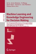 Cover: Machine Learning and Knowledge Engineering for Decision Making - Springer