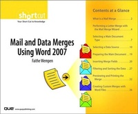 Abbildung von: Mail and Data Merges Using Word 2007 (Digital Short Cut) - Addison Wesley