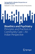 Cover: Bioethics and Psychiatry - Springer