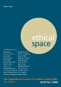 Cover: Ethical Space Vol. 23 Issue 1 - Theschoolbook.com