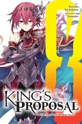 Cover: King's Proposal, Vol. 8 (light novel) - Yen Press