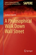Cover: A Philosophical Walk Down Wall Street - Springer