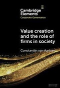 Cover: Value Creation and the Role of Firms in Society - Cambridge University Press