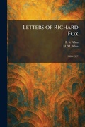 Cover: Letters of Richard Fox - Tradd Street Press