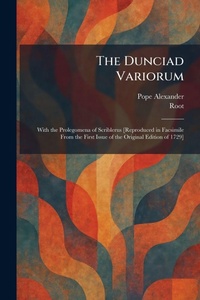 Enlarge image Cover: The Dunciad Variorum - Tradd Street Press