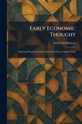 Cover: Early Economic Thought - Tradd Street Press