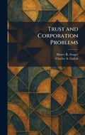 Cover: Trust and Corporation Problems - Tradd Street Press