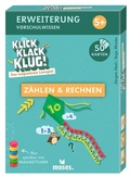 Cover: Klick Klack Klug Kartenset Erstes Rechnen ab 5 - moses Verlag