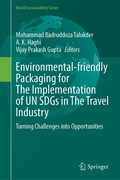Cover: Environmental-friendly Packaging for The Implementation of UN SDGs in The Travel Industry - Springer