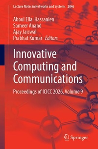 Enlarge image Cover: Innovative Computing and Communications - Springer