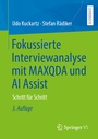 Cover: Fokussierte Interviewanalyse mit MAXQDA und AI Assist - Springer VS