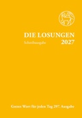 Cover: Losungen Schweiz 2027 / Die Losungen 2027 - Reinhardt, Friedrich