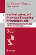 Cover: Machine Learning and Knowledge Engineering for Decision Making - Springer