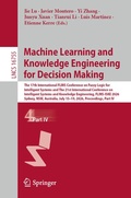 Cover: Machine Learning and Knowledge Engineering for Decision Making - Springer