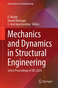 Enlarge image Cover: Mechanics and Dynamics in Structural Engineering - Springer