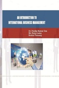 Cover: An Introduction to International Business Management - Lulu.com