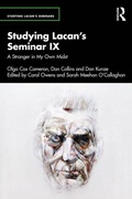 Cover: Studying Lacan's Seminar IX - Routledge