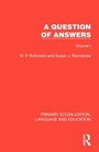 Cover: A Question of Answers - Routledge