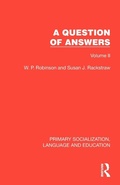 Cover: A Question of Answers - Routledge