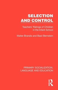 Enlarge image Cover: Selection and Control - Routledge