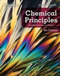 Cover: Chemical Principles, Cengage International Edition - Brooks/Cole