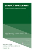 Cover: Symbolic Management - Emerald Publishing Limited