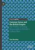 Cover: Common Sense and the British Empire - Palgrave Macmillan