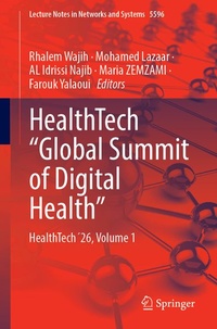 Enlarge image Cover: HealthTech "Global Summit of Digital Health" - Springer