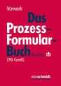 Cover: Das Prozessformularbuch - Otto Schmidt Verlag