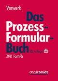Cover: Das Prozessformularbuch - Otto Schmidt Verlag