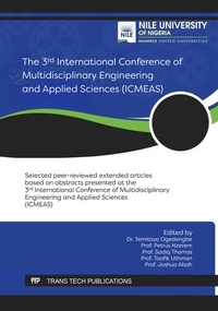 Enlarge image Cover: The 3rd International Conference of Multidisciplinary Engineering and Applied Sciences (ICMEAS) - Trans Tech Publications Ltd