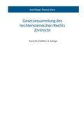 Cover: Gesetzessammlung des liechtensteinischen Rechts - Zivilrecht - BoD - Books on Demand