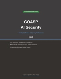Enlarge image Cover: EC-Council COASP Exam Study Guide 2026 - Meridian Certification Press