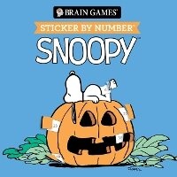 Enlarge image Cover: Brain Games - Sticker by Number Compact Edition: Snoopy 7x7 Inches Cozy Fall Craft, Travel Size Activity Book for Adults & Kids 7+ Officially Licensed Peanuts Product - Publications International, Ltd.
