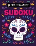 Cover: Brain Games - Take-Along - Sudoku (Sugar Skull Design - Day of the Dead and Halloween) - Publications International, Ltd.
