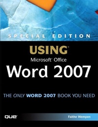 Abbildung von: Special Edition Using Microsoft Office Word 2007 - Addison Wesley