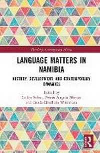 Enlarge image Cover: Language Matters in Namibia - Routledge