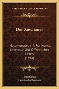 Cover: Der Zuschauer - Kessinger Publishing