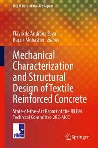 Enlarge image Cover: Mechanical Characterization and Structural Design of Textile Reinforced Concrete - Springer