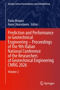 Cover: Prediction and Performance in Geotechnical Engineering - Proceedings of the 9th Italian National Conference of the Researchers of Geotechnical Engineering CNRIG 2026 - Springer