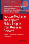Cover: Fracture Mechanics and Adjacent Fields: Insights from Ukrainian Research - Springer