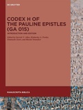 Cover: Codex H of the Pauline Epistles (GA 015) - De Gruyter